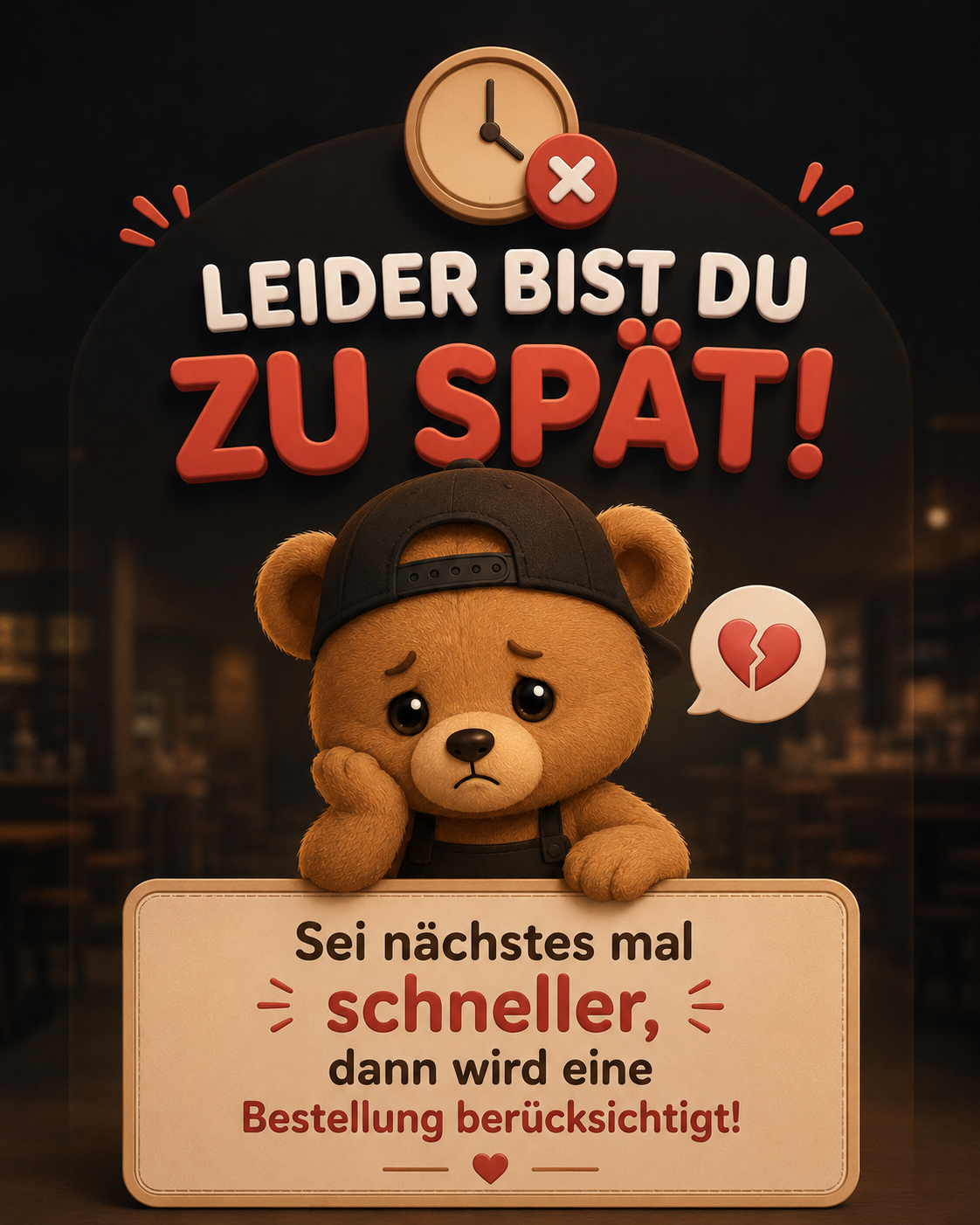 Zu spät